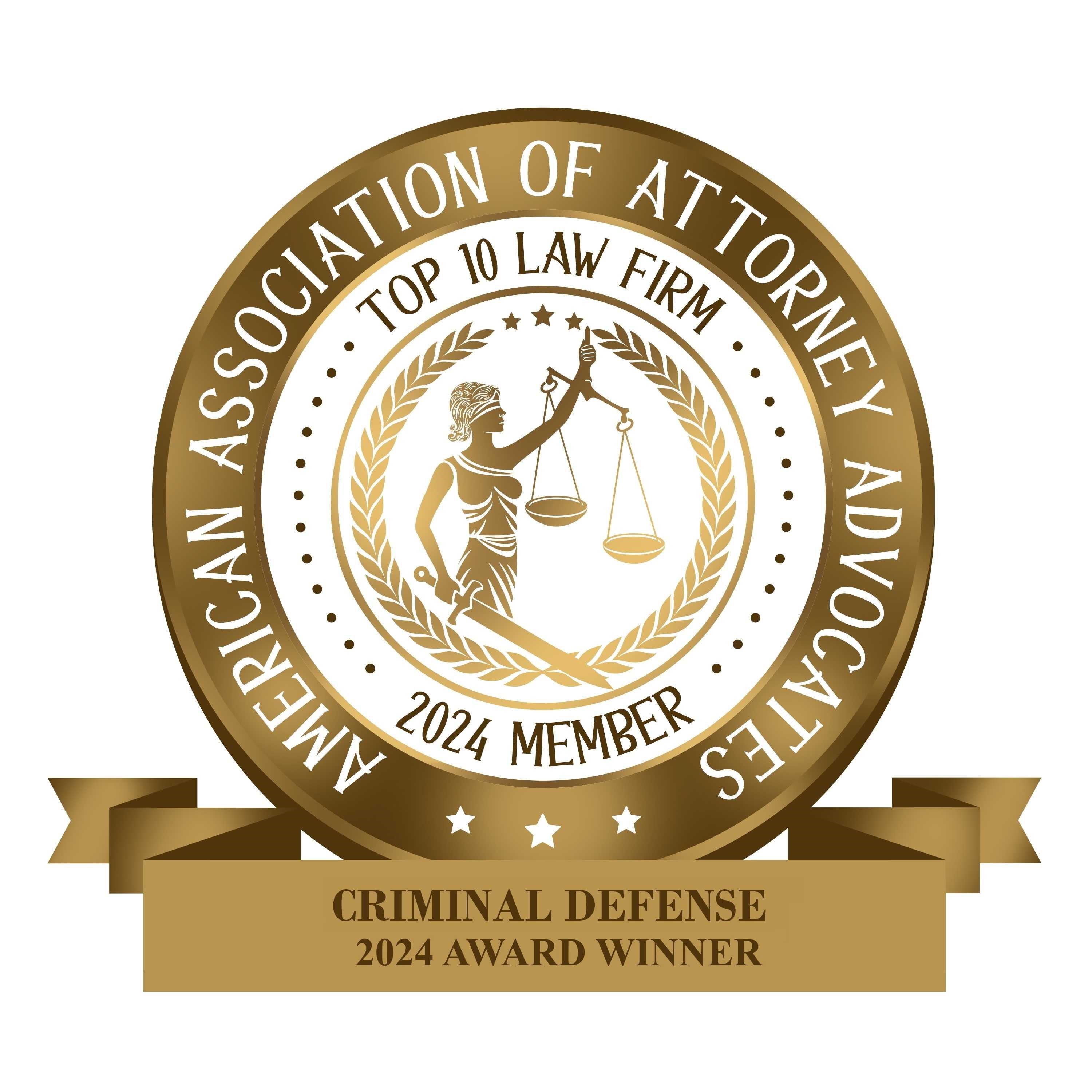 American Association of Attorney Advocates | 2024 Award Winner